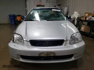 1997 Honda Civic DX with VIN 1HGEJ6624VL021651, listed as a Copart auction lot 86190384 with 135,159 mi miles and Salvage Title. Bid and sale history available at carsss.com. Image 5.