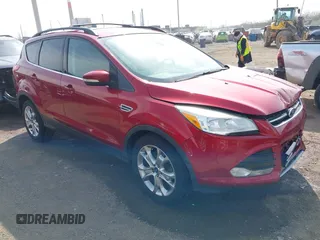 2013 Ford Escape SEL with VIN 1FMCU0H97DUA28747, listed as a IAAI auction lot 41932894 with 165,878 mi miles. Bid and sale history available at carsss.com. Image 1.