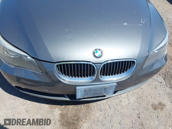 2005 BMW 5 Series 545i with VIN WBANB33525CN67791, listed as a IAAI auction lot 42056534 with 166,221 mi miles and . Bid and sale history available at carsss.com. Image 6.
