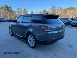 2016 Land Rover Range Rover Sport V6 Diesel HSE with VIN SALWR2KF8GA630584, listed as a Copart auction lot 55343635 with 160,647 mi miles and Clean Title. Bid and sale history available at carsss.com. Image 3.