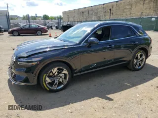 2024 Genesis GV70 Advanced with VIN 5NMMCET14RH003393, listed as a Copart auction lot 55646735 with 7,773 mi miles and Salvage title. Bid and sale history available at DreamBid. Image 1.