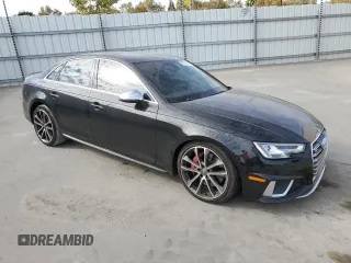 2019 Audi S4 Prestige with VIN WAUC4AF48KA046915, listed as a Copart auction lot 78511144 with 76,018 mi miles and Salvage Title. Bid and sale history available at carsss.com. Image 4.