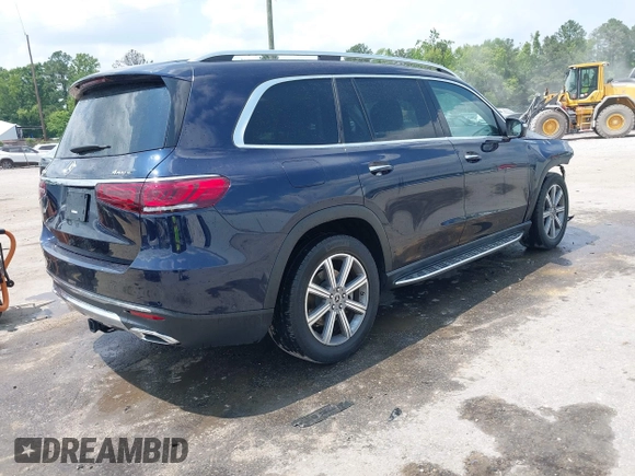 2022 Mercedes-Benz GLS 450 with VIN 4JGFF5KE7NA658975, listed as a IAAI auction lot 42439664 with 52,431 mi miles and . Bid and sale history available at DreamBid. Image 4.