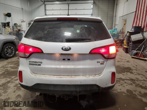 2014 Kia Sorento EX with VIN 5XYKUDA78EG472206, listed as a Copart auction lot 45191705 with 136,591 mi miles and Salvage Title. Bid and sale history available at carsss.com. Image 6.