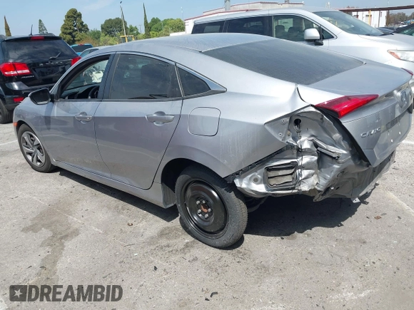 2019 Honda Civic Sedan LX with VIN 2HGFC2F61KH536965, listed as a IAAI auction lot 42030634 with 1 mi miles. Bid and sale history available at carsss.com. Image 3.