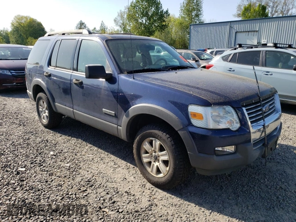 2006 Ford Explorer XLT with VIN 1FMEU73E96UA51679, listed as a Copart auction lot 54276995 with 185,074 mi miles and Clean Title. Bid and sale history available at carsss.com. Image 4.
