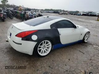 2008 Nissan 350Z Touring z VIN JN1BZ34D88M703866, wystawiony jako Copart lot #68671054 z przebiegiem 145 215 mil mil oraz Szkoda całkowita • Salvage title. Historia ofert i sprzedaży dostępna na DreamBid. Obrazek 3.