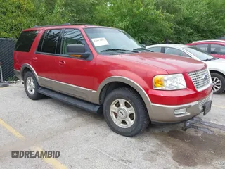 2003 Ford Expedition Eddie Bauer с VIN 1FMFU18L13LB18821, выставлен на аукционе IAAI как лот 42813857 с пробегом 117 020 миль миль и . История ставок и продаж доступна на DreamBid. Изображение 1.