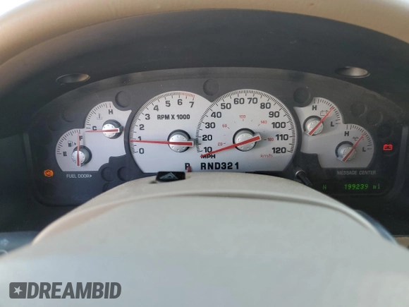 2005 Mercury Mountaineer Convenience z VIN 4M2DU86K65ZJ26504, wystawiony jako Copart lot #68130734 z przebiegiem 199 239 mil mil oraz Czysty tytuł • Clean title. Historia ofert i sprzedaży dostępna na DreamBid. Obrazek 9.