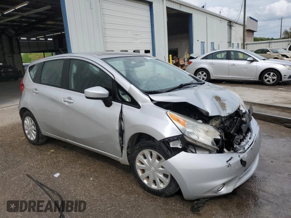 2015 Nissan Note SV with VIN 3N1CE2CP9FL438064, listed as a Copart auction lot 51917065 with 96,591 mi miles and Salvage Title. Bid and sale history available at DreamBid. Image 4.