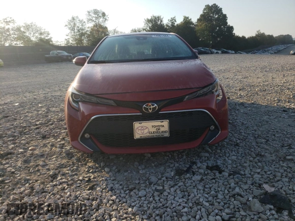 2019 Toyota Corolla Hatchback SE with VIN JTNK4RBE0K3014696, listed as a Copart auction lot 74961484 with 54,564 mi miles and Clean Title. Bid and sale history available at carsss.com. Image 5.