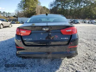 2015 Kia Optima SX Turbo with VIN 5XXGR4A63FG471338, listed as a Copart auction lot 48134875 with 81,358 mi miles and Salvage Title. Bid and sale history available at carsss.com. Image 6.