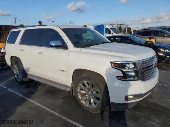 2015 Chevrolet Tahoe LTZ with VIN 1GNSCCKC3FR177176, listed as a Copart auction lot 43425335 with 116,669 mi miles and Salvage Title. Bid and sale history available at carsss.com. Image 4.