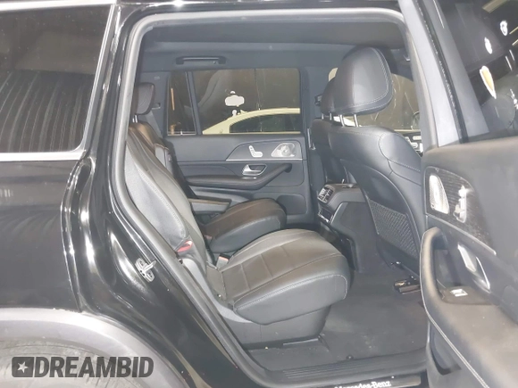 2022 Mercedes-Benz GLS 450 with VIN 4JGFF5KE8NA733344, listed as a IAAI auction lot 42296500 with 29,581 mi miles and . Bid and sale history available at DreamBid. Image 8.