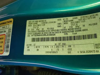 2024 Ford Ranger XLT с VIN 1FTER4HH3RLE36026, выставлен на аукционе IAAI как лот 42560612 с пробегом 4 304 миль миль и . История ставок и продаж доступна на DreamBid. Изображение 9.