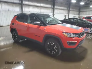 2020 Jeep Compass Trailhawk с VIN 3C4NJDDB5LT151641, выставлен на аукционе Copart как лот 57275515 с пробегом 75 022 миль миль и Списание • Salvage title. История ставок и продаж доступна на DreamBid. Изображение 4.