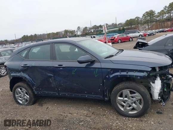 2025 Hyundai Kona SE with VIN KM8HACAB6SU222521, listed as a IAAI auction lot 41354659 with 1,886 mi miles. Bid and sale history available at carsss.com. Image 14.