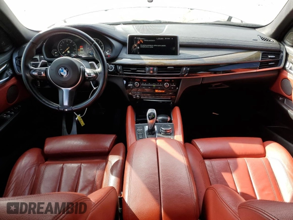 2016 BMW X6 xDrive35i with VIN 5UXKU2C59G0N81961, listed as a Copart auction lot 69271393 with 120,370 mi miles. Bid and sale history available at carsss.com. Image 8.