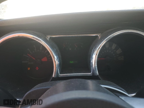 2006 Ford Mustang Standard with VIN 1ZVFT80NX65154347, listed as a Copart auction lot 47141295 with 150,074 mi miles and Clean Title. Bid and sale history available at carsss.com. Image 9.