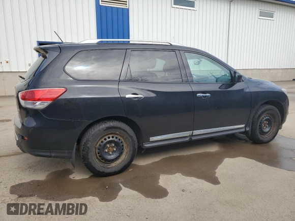 2016 Nissan Pathfinder SL with VIN 5N1AR2MM8GC600188, listed as a Copart auction lot 56091265 with 133,141 mi miles and Salvage title. Bid and sale history available at DreamBid. Image 3.