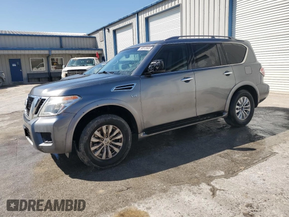 2017 Nissan Armada SL with VIN JN8AY2ND4H9004827, listed as a Copart auction lot 50012605 with 208,478 mi miles and Clean Title. Bid and sale history available at carsss.com. Image 1.