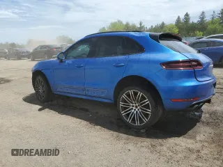 2017 Porsche Macan Turbo with VIN WP1AF2A59HLB60007, listed as a Copart auction lot 58046935 with 183,683 mi miles and Salvage title. Bid and sale history available at DreamBid. Image 2.