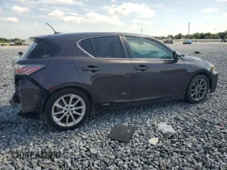 2012 Lexus CT 200h with VIN JTHKD5BH8C2086047, listed as a Copart auction lot 64361645 with 105,879 mi miles and Salvage title. Bid and sale history available at DreamBid. Image 3.