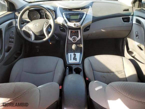 2012 Hyundai Elantra GLS PZEV with VIN 5NPDH4AE6CH126592, listed as a Copart auction lot 49733865 with 125,450 mi miles and Salvage Title. Bid and sale history available at carsss.com. Image 8.