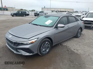 2024 Hyundai Elantra SEL with VIN KMHLM4DG9RU753995, listed as a IAAI auction lot 41917826 with 10,258 mi miles. Bid and sale history available at carsss.com. Image 17.