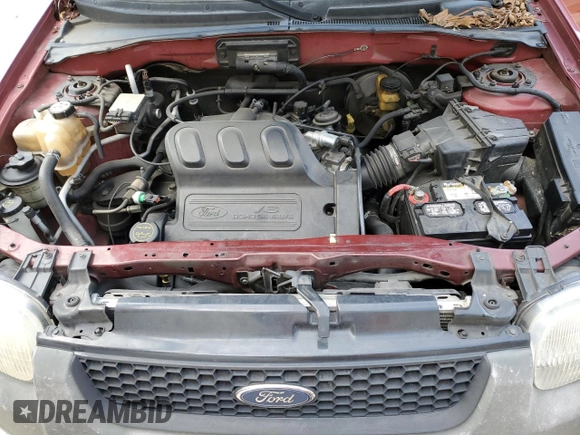 2004 Ford Escape XLS with VIN 1FMYU02144DA21005, listed as a Copart auction lot 45536325 with 189,661 mi miles and Salvage Title. Bid and sale history available at DreamBid. Image 12.