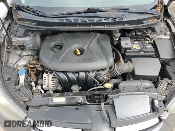 2011 Hyundai Elantra Limited с VIN 5NPDH4AE8BH060688, выставлен на аукционе Copart как лот 61514245 с пробегом 244 947 миль миль и Чистый • Clean title. История ставок и продаж доступна на DreamBid. Изображение 11.