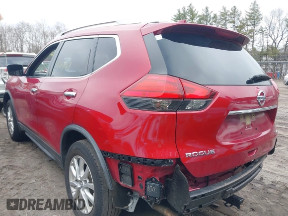2017 Nissan Rogue S with VIN JN8AT2MV4HW277616, listed as a IAAI auction lot 41812727 with 78,815 mi miles. Bid and sale history available at carsss.com. Image 3.