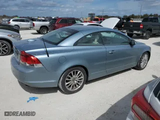 2008 Volvo C70 with VIN YV1MC67228J054838, listed as a Copart auction lot 77153994 with 34,415 mi miles and Non Repairable. Bid and sale history available at carsss.com. Image 3.