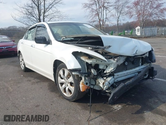 2008 Honda Accord EX-L z VIN 1HGCP36878A025590, wystawiony jako IAAI lot #41913895 z przebiegiem 78 957 mil mil oraz . Historia ofert i sprzedaży dostępna na DreamBid. Obrazek 1.
