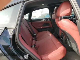 2023 BMW i4 eDrive35 with VIN WBY43AW07PFR42901, listed as a Copart auction lot 47583134 with 18,638 mi miles. Bid and sale history available at carsss.com. Image 10.
