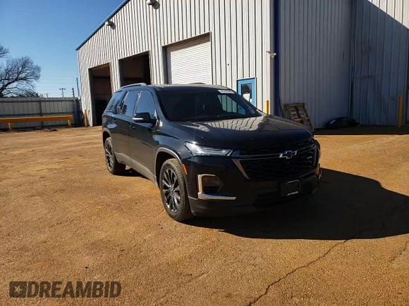 2023 Chevrolet Traverse RS with VIN 1GNERJKWXPJ231213, listed as a Copart auction lot 45765945 with 57,448 mi miles and Salvage Title. Bid and sale history available at carsss.com. Image 11.