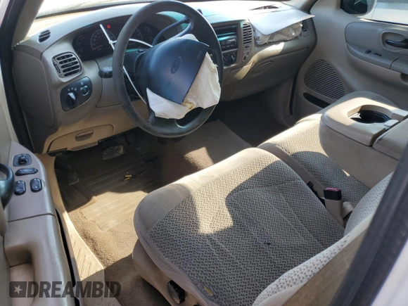 2000 Ford F-150 XL with VIN 1FTRX17W3YNB62562, listed as a Copart auction lot 50375915 with Not provided miles and Salvage title. Bid and sale history available at DreamBid. Image 8.