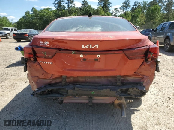 2022 Kia Forte LXS with VIN 3KPF24AD0NE460142, listed as a Copart auction lot 48759123 with 28,500 mi miles and Salvage Title. Bid and sale history available at DreamBid. Image 6.