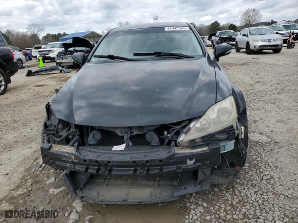 2009 Lexus IS 250 with VIN JTHBK262695105924, listed as a Copart auction lot 44342965 with 171,272 mi miles and Salvage Title. Bid and sale history available at carsss.com. Image 5.