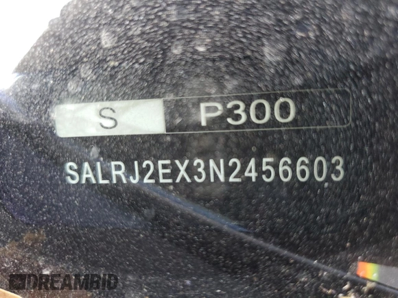 2022 Land Rover Discovery S with VIN SALRJ2EX3N2456603, listed as a Copart auction lot 80044334 with 25,554 mi miles and Salvage Title. Bid and sale history available at carsss.com. Image 14.