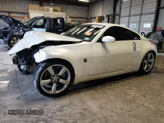 2007 Nissan 350Z with VIN JN1BZ34D77M500028, listed as a Copart auction lot 62935404 with 180,593 mi miles and Salvage Title. Bid and sale history available at DreamBid. Image 1.