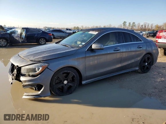 2015 Mercedes-Benz CLA 250 with VIN WDDSJ4EB9FN218494, listed as a Copart auction lot 37225734 with 64,709 mi miles and . Bid and sale history available at DreamBid. Image 1.