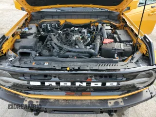 2021 Ford Bronco с VIN 1FMEE5DP6MLA88337, выставлен на аукционе Copart как лот 76057734 с пробегом 31 846 миль миль и Списание • Salvage title. История ставок и продаж доступна на DreamBid. Изображение 12.