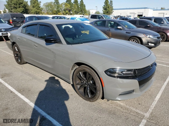 2018 Dodge Charger SXT with VIN 2C3CDXBG0JH113310, listed as a Copart auction lot 87627285 with NaN miles and Salvage Title. Bid and sale history available at carsss.com. Image 4.