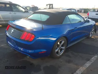 2017 Ford Mustang V6 with VIN 1FATP8EM7H5230609, listed as a IAAI auction lot 41466675 with 25,841 mi miles and . Bid and sale history available at carsss.com. Image 4.