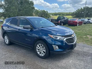 2021 Chevrolet Equinox LT with VIN 3GNAXJEV6ML378169, listed as a Copart auction lot 51872075 with 98,349 mi miles and Clean title. Bid and sale history available at DreamBid. Image 1.