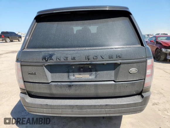 2014 Land Rover Range Rover HSE with VIN SALGS2WF1EA182740, listed as a Copart auction lot 61433785 with 153,874 mi miles and Salvage title. Bid and sale history available at DreamBid. Image 6.