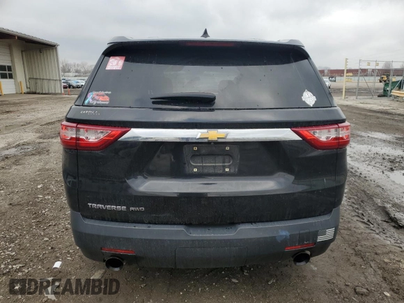 2020 Chevrolet Traverse LS with VIN 1GNEVFKW0LJ157691, listed as a Copart auction lot 52372065 with 159,689 mi miles and Salvage title. Bid and sale history available at DreamBid. Image 6.