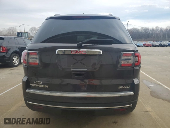 2016 GMC Acadia SLE with VIN 1GKKVPKD4GJ117169, listed as a Copart auction lot 51099045 with 105,309 mi miles and Salvage Title. Bid and sale history available at carsss.com. Image 6.