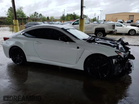 2015 Lexus RC F z VIN JTHHP5BC1F5002241, wystawiony jako Copart lot #55153915 z przebiegiem 106 196 mil mil oraz Szkoda całkowita • Salvage title. Historia ofert i sprzedaży dostępna na DreamBid. Obrazek 4.